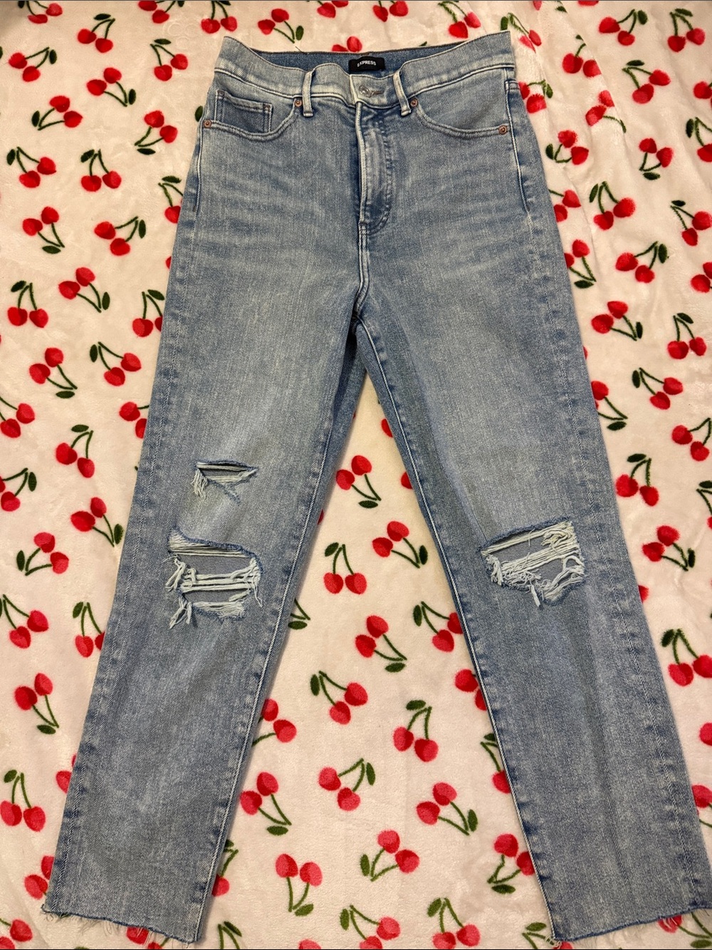 Express Mom Jean Super High Rise